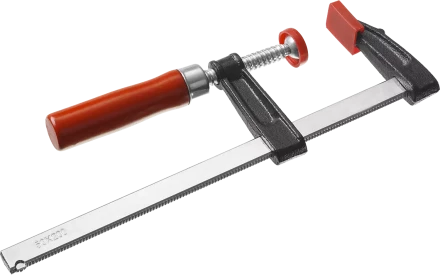 Струбцина с деревянной ручкой тип F серия СТАНДАРТ купить в Тобольске