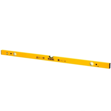 Уровень алюминиевый, 1200 мм, фрезерованный, 3 глазка Denzel 33684 купить в Тобольске