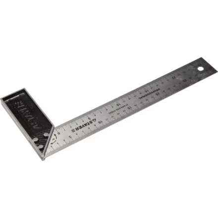 Угольник STAYER &quot;PROFI&quot; столярный, гравированная шкала, нержавеющее полотно 37мм, 300мм 3431-30_z01 купить в Тобольске