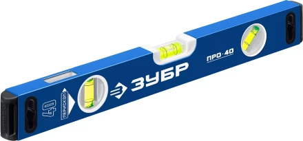 ЗУБР ПРО, 400 мм, уровень с усиленным профилем, Профессионал (34590-040) купить в Тобольске