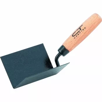 Кельма угловая, 110 х 75 х 75 мм, стальная, для внутренних углов, буковая ручка  СИБРТЕХ 86309 купить в Тобольске