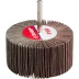 Круг шлифовальный ЗУБР &quot;МАСТЕР&quot; веерный лепестковый, на шпильке, тип КЛО, зерно-электрокорунд нормальный, P180, 40х80мм 36604-180 купить в Тобольске