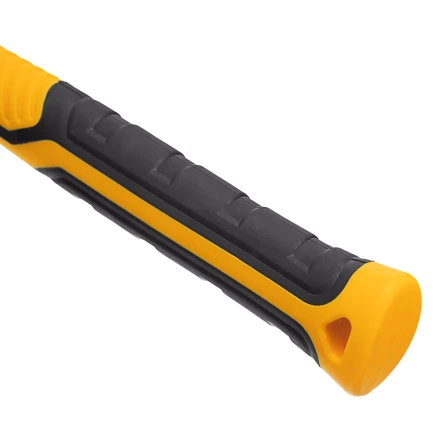 Киянка резиновая, 225 г, черно-белая, фибергласовая рукоятка c TPR покрытием Denzel 11101 купить в Тобольске