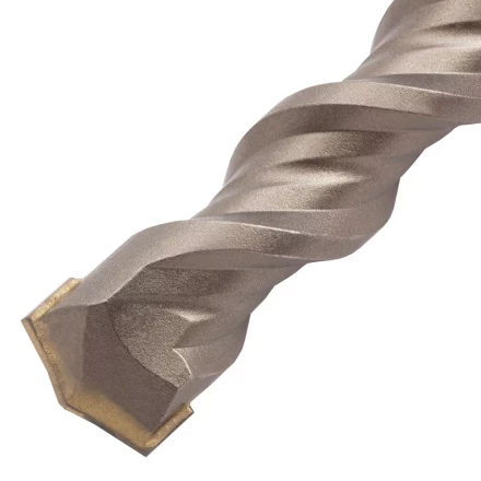 Бур по бетону Denzel, 20 x 600 мм , двойная спираль, три пылеотводящие кромки, 705050 купить в Тобольске