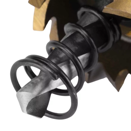 Коронка по металлу HSS, 20 мм, нитридтитановое покрытие Denzel 724101 купить в Тобольске