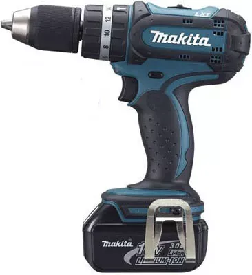 Аккумуляторная ударная дрель-шуруповерт Makita BHP452RFE купить в Тобольске