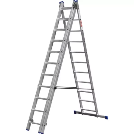 Лестница ЗУБР универсальная, трехсекционная со стабилизатором, 11 ступеней 38831-11 купить в Тобольске