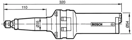 Шлифмашина BOSCH ПШМ пневматическая купить в Тобольске