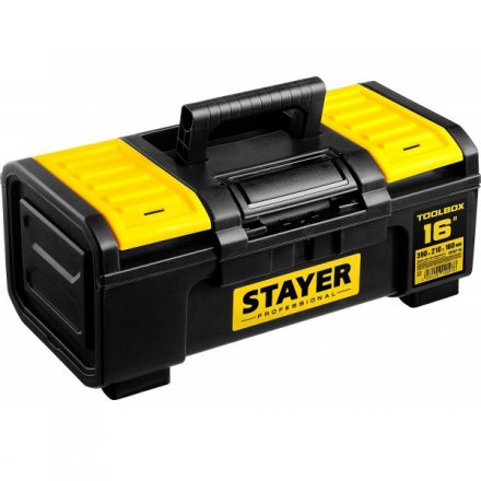 Ящик для инструмента &quot;TOOLBOX-16&quot; пластиковый, STAYER Professional 38167-16 купить в Тобольске