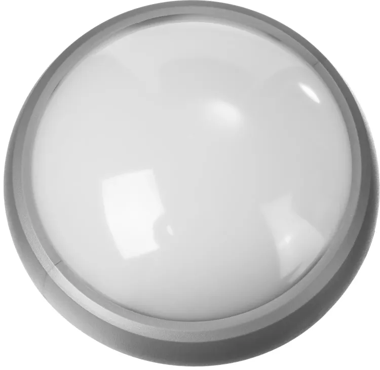 Светильник STAYER "PROFI" PROLight светодиодный, влагозащищенный IP65, пластиковый корпус, PC, влагозащищенный, круг, металлик, 4000К, 7(60Вт) 57362-60-S купить в Тобольске