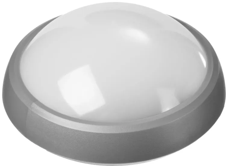 Светильник STAYER "PROFI" PROLight светодиодный, влагозащищенный IP65, пластиковый корпус, PC, влагозащищенный, круг, металлик, 4000К, 7(60Вт) 57362-60-S купить в Тобольске