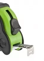 Рулетка Графит, обрезиненный корпус, амортизатор, 3 м х 16 мм  СИБРТЕХ 32530 купить в Тобольске