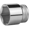 Торцовая головка KRAFTOOL "INDUSTRIE QUALITAT", Cr-V, FLANK, хромосатинированная, 1/2", 32 мм 27805-32_z01 купить в Тобольске