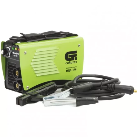 Аппарат инверторный дуговой сварки СИБРТЕХ ИДС-170 94375 купить в Тобольске