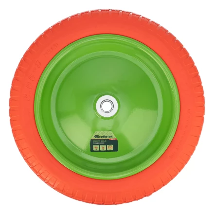 Колесо полиуретановое Сибртех 3.00-8, длина оси 90 мм, подшипник 16 мм, 689755 купить в Тобольске