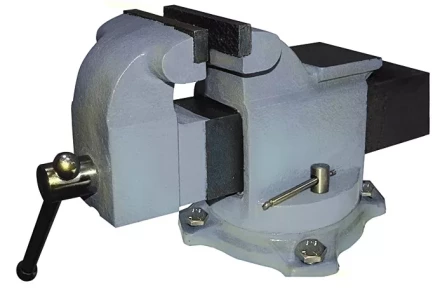 Тиски  слесарные поворотные 150мм с наковальней 20086 купить в Тобольске