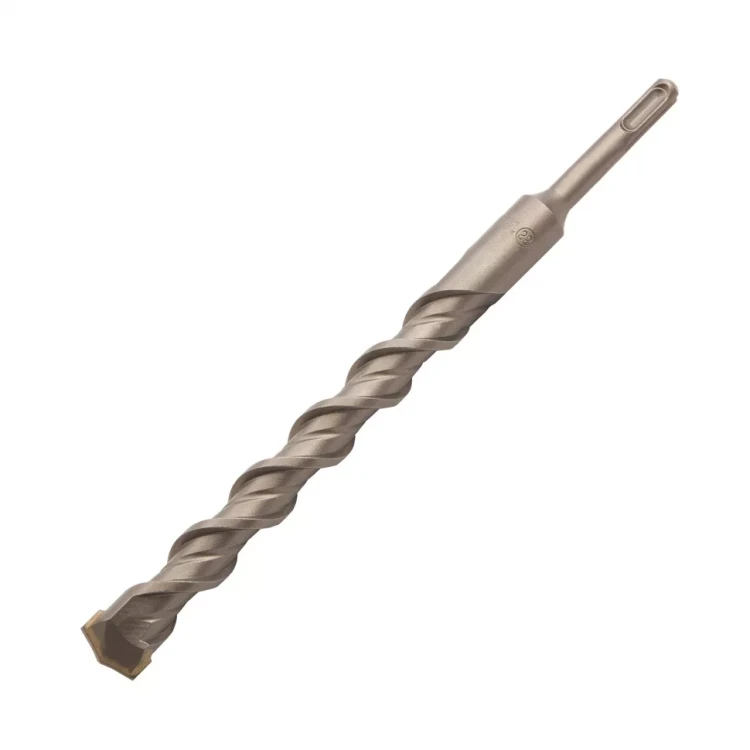 Бур по бетону Denzel, 22 x 260 мм, двойная спираль, три пылеотводящие кромки, 705052 купить в Тобольске