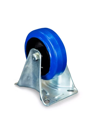 Колесо неповоротное из эластичной резины MW70 100 мм 1024405 купить в Тобольске