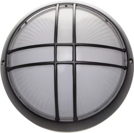 Светильник уличный СВЕТОЗАР &quot;ОРБИТА&quot; влагозащищенный, цвет черный, 100Вт SV-57313-B купить в Тобольске