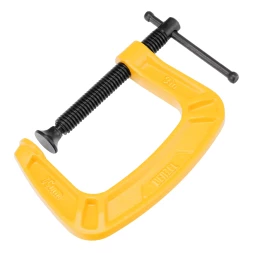 Струбцина G-образная Denzel, усиленная, 75 мм, 20642