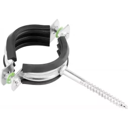 ЗУБР. Хомут трубный оцинкованный, с шурупом, 1 1/4", 1шт 37854-40-46-1