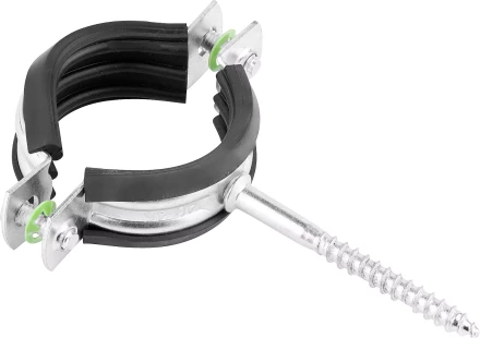 ЗУБР. Хомут трубный оцинкованный, с шурупом, 1 1/4&quot;, 1шт 37854-40-46-1 купить в Тобольске