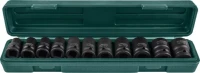 Набор головок торцевых ударных 1/2"DR 10-24мм 11предметов Jonnesway S03A4111S 47183