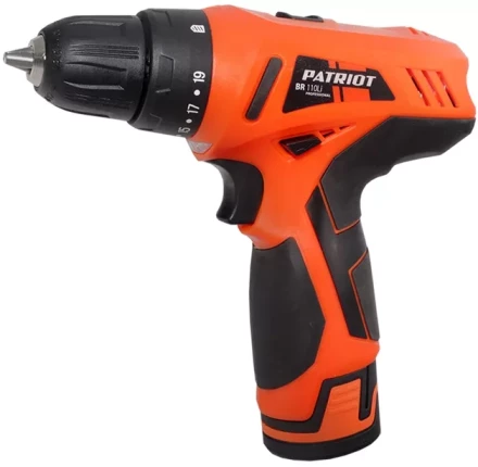 Дрель-шуруповерт аккумуляторная PATRIOT BR 110Li купить в Тобольске