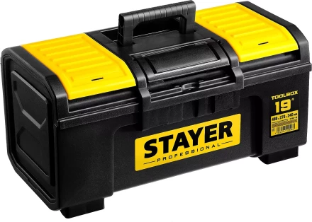 Ящик для инструмента &quot;TOOLBOX-19&quot; пластиковый, STAYER Professional 38167-19 купить в Тобольске