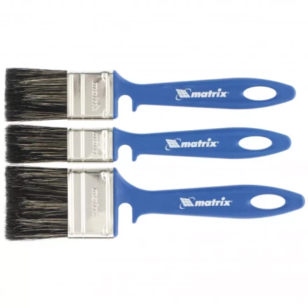 Набор кистей Водные краски 25 мм 35 мм 50 мм Color Line пластик Matrix 83349 купить в Тобольске