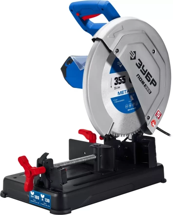 ЗУБР 355 мм, 2000 Вт, монтажная пила (отрезная) с пильным диском, Профессионал (ПОМ-355-Н) купить в Тобольске