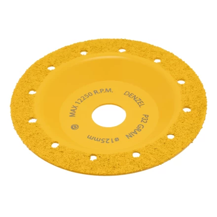 Чашка твёрдосплавная зачистная,125 мм, Плоская, мелкое зерно #32// Denzel 72978 купить в Тобольске