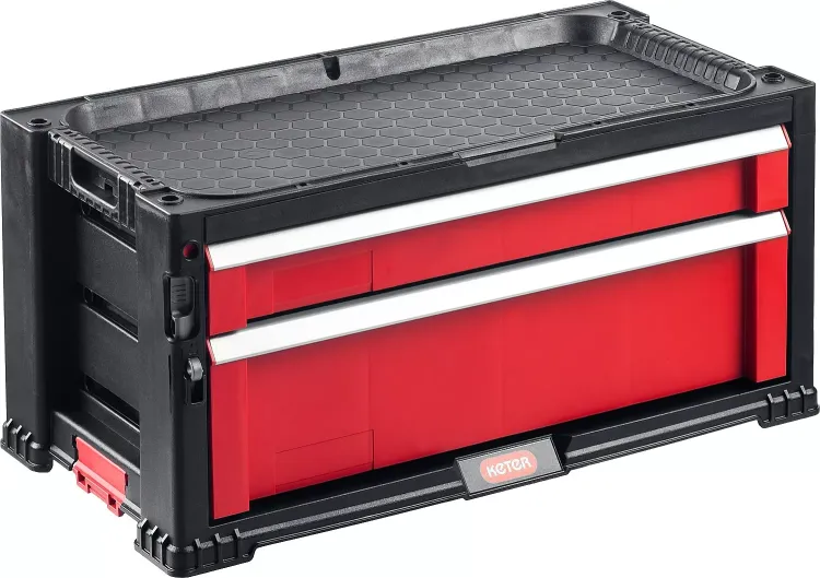 Ящик с 2 выдвижными полками "DRAWER-2", 22" KETER 38382-2 купить в Тобольске