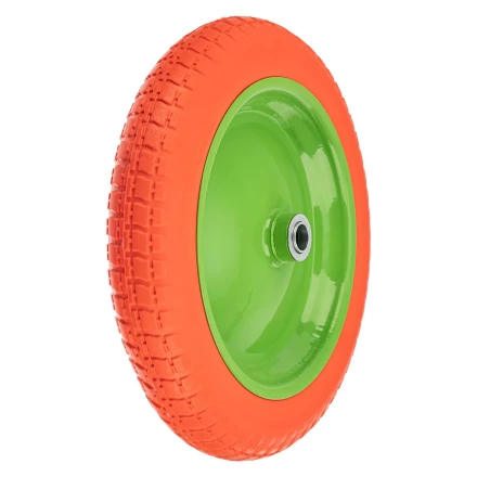 Колесо полиуретановое Сибртех 3.00-8, длина оси 90 мм, подшипник 20 мм, 689765 купить в Тобольске