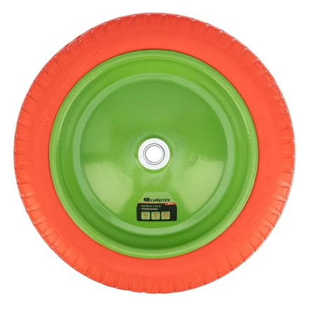 Колесо полиуретановое Сибртех 3.00-8, длина оси 90 мм, подшипник 20 мм, 689765 купить в Тобольске