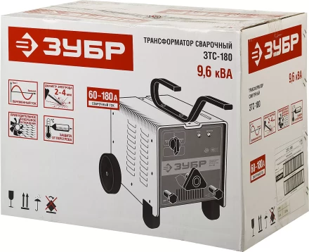 Трансформатор Зубр сварочный, 180А ЗТС-180 купить в Тобольске