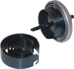 Набор венцов пильных диаметр 25-64мм 7 штук Кратон 1 04 01 004