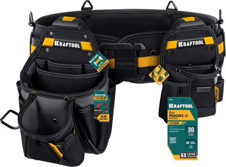 Пояс монтажника KRAFTOOL 38762 купить в Тобольске