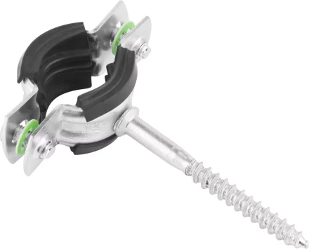 ЗУБР. Хомут трубный оцинкованный, с шурупом, 1/2&quot;, 150шт 37854-20-24-150 купить в Тобольске