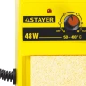 Паяльная станция аналоговая, STAYER "MASTER" 55371, диапазон 150-480°C, 48Вт 55371 купить в Тобольске