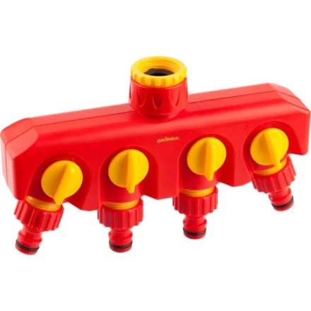 Распределитель GRINDA четырехканальный, из ударопрочной пластмассы 8-426313_z01 купить в Тобольске