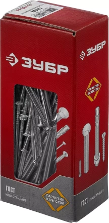 Гвозди строительные оцинкованные ГОСТ 4028-63 коробка серия МАСТЕР купить в Тобольске