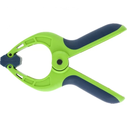 Струбцина клещеобразная 1-5/8 пластиковый корпус двухкомпонентные рукоятки усиленная пружина 42 мм Сибртех 20784 купить в Тобольске