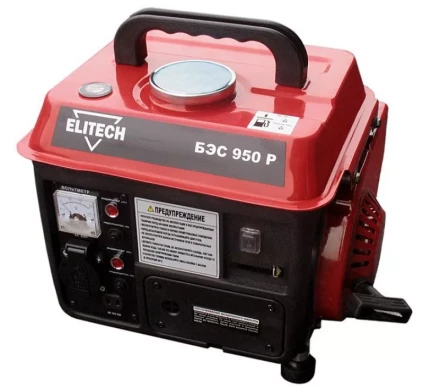 Бензогенератор Elitech БЭС 950 Р купить в Тобольске