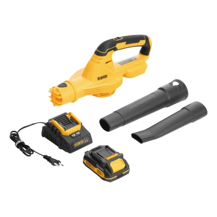 Воздуходувка аккумуляторная, AB-500, 60 м/с, 500 м3/ч, Li-Ion, 20 В // Denzel 59608 купить в Тобольске