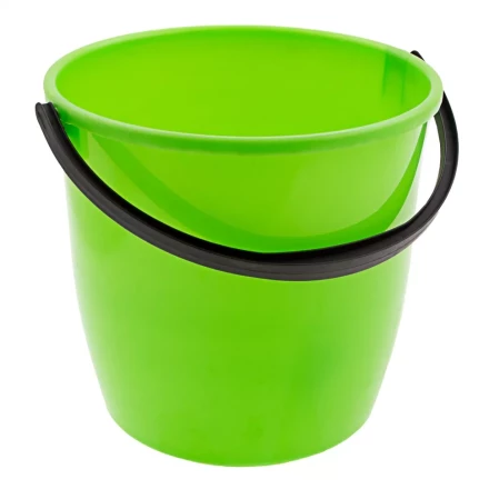 Ведро пластмассовое круглое 13 л, с крышкой, Light Elfe 92940 купить в Тобольске