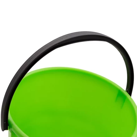 Ведро пластмассовое круглое 13 л, с крышкой, Light Elfe 92940 купить в Тобольске