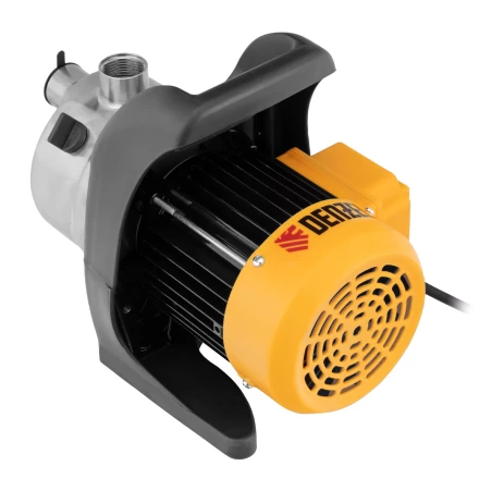 Садовый поверхностный насос Denzel GPL800Х 97302, 800 Вт, 3200 л/ч, подъем 42 м, нержавейка купить в Тобольске