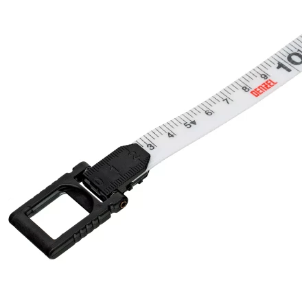 Рулетка геодезическая Denzel 30 м х 15 мм, закрытый корпус, фиберглассовая лента 31291 купить в Тобольске