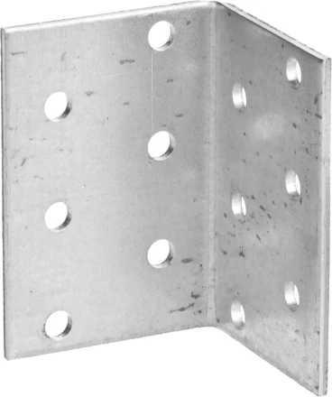 Крепежный угол ЗУБР &quot;МАСТЕР&quot; равносторонний, 60х40х40мм, 50шт 310205-060-040 купить в Тобольске